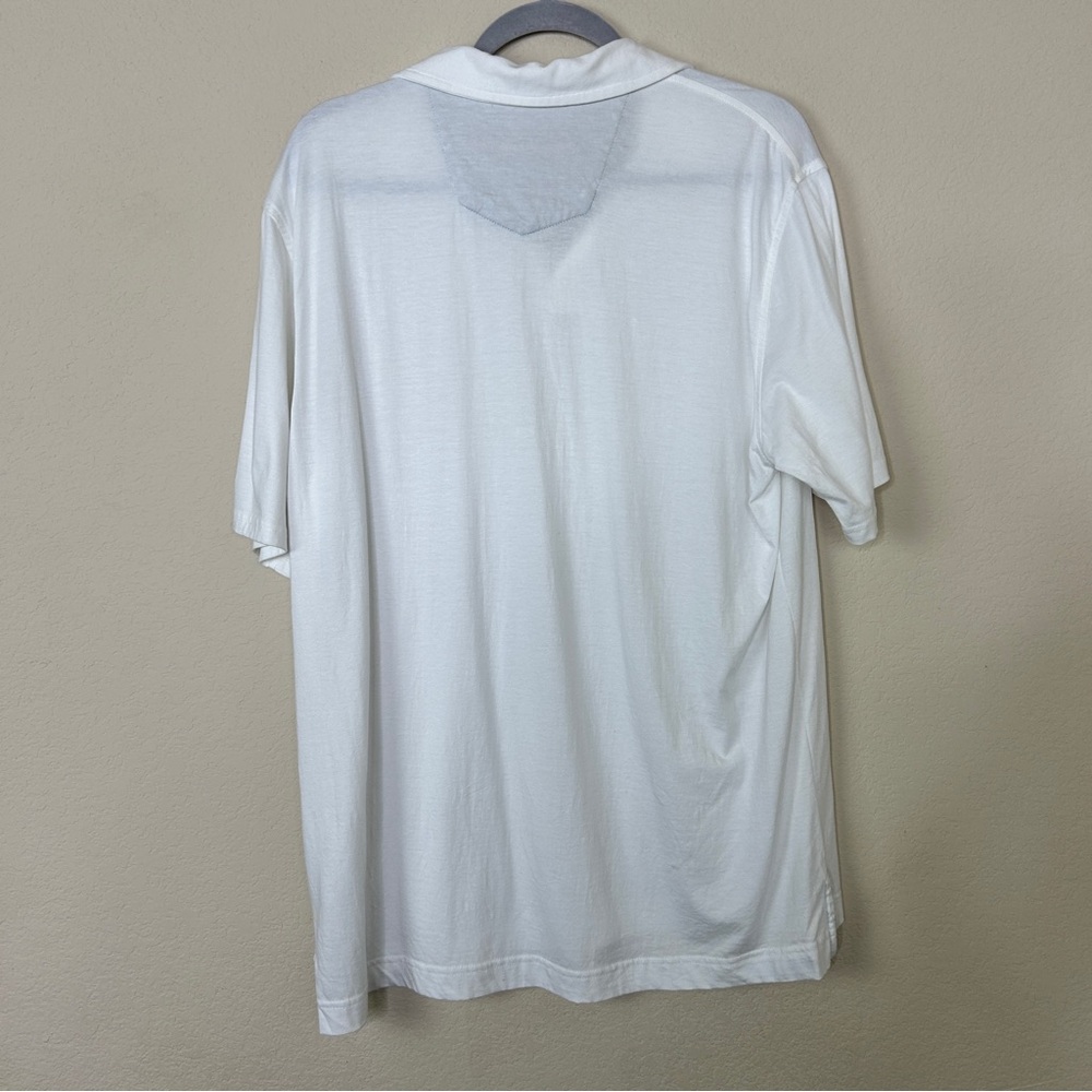 Robert Graham White Polo Size L - Picture 4 of 7